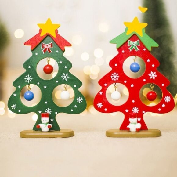 Mini Wood Christmas Tree 🎄 - Picture 3 of 4